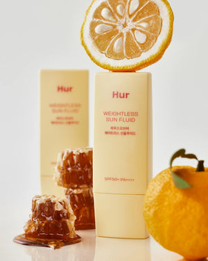 House of Hur - Weightless Sun Fluid SPF 50+ PA++++ - Ultralehký opalovací krém s vysokou UV ochranou a hydratační péčí