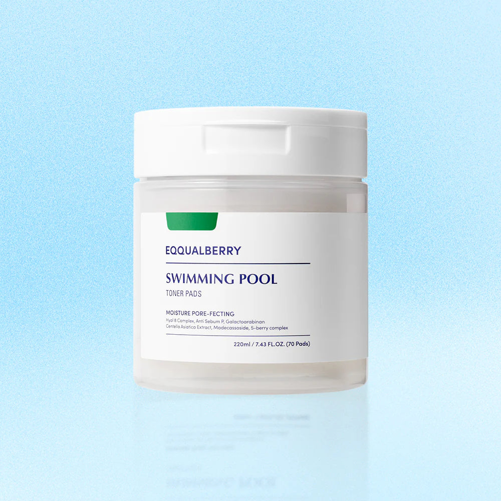 Swimming Pool Toner Pads - Exfoliační a hydratační tonizační polštářky 70g/220ml