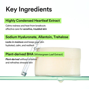 Abib - Heartleaf spot pad Calming touch - Zklidňující pleťové tampony 80ks