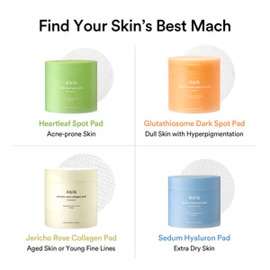 Abib - Heartleaf spot pad Calming touch - Zklidňující pleťové tampony 80ks