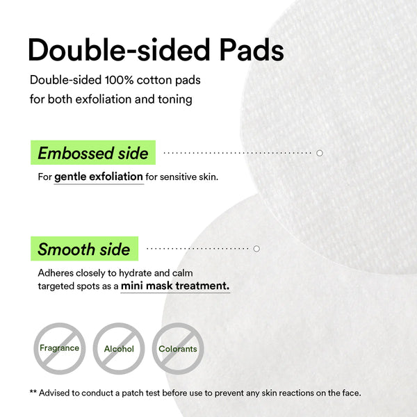 Abib - Heartleaf spot pad Calming touch - Zklidňující pleťové tampony 80ks